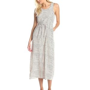 Black & White dot maxi